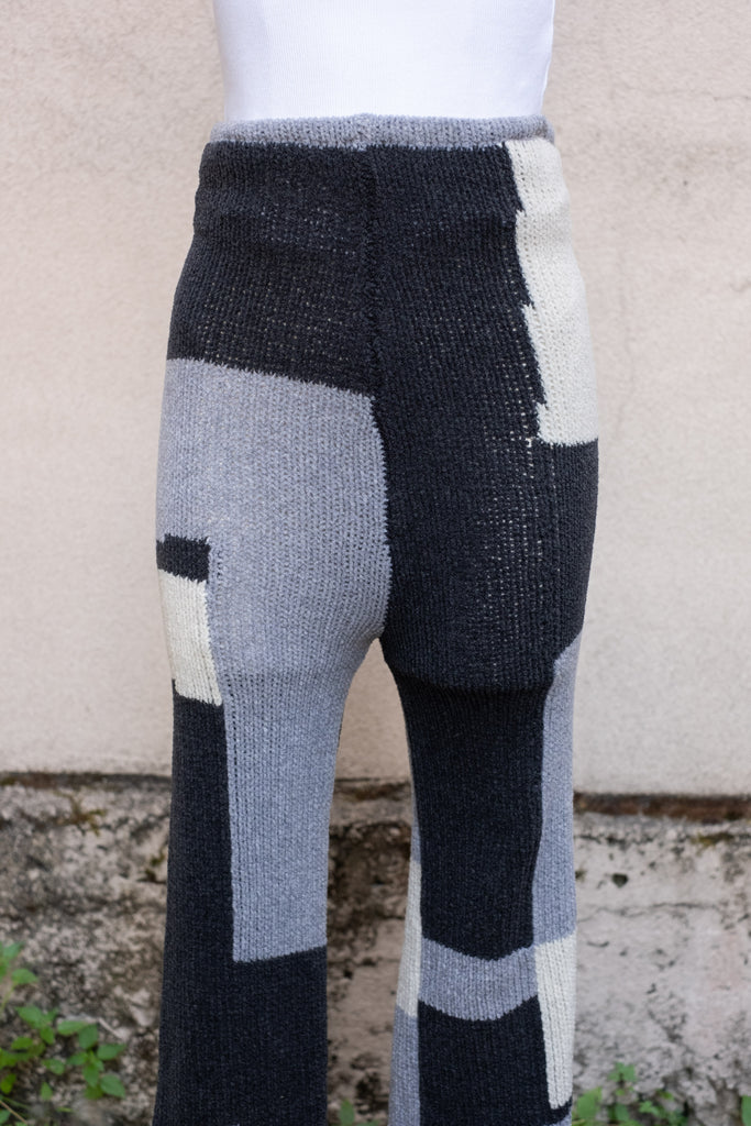 Eckhaus Latta Knit Colorblock Pants