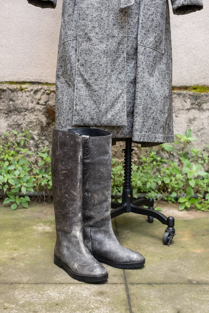 Alexander Wang Tall Leather Riding Boot