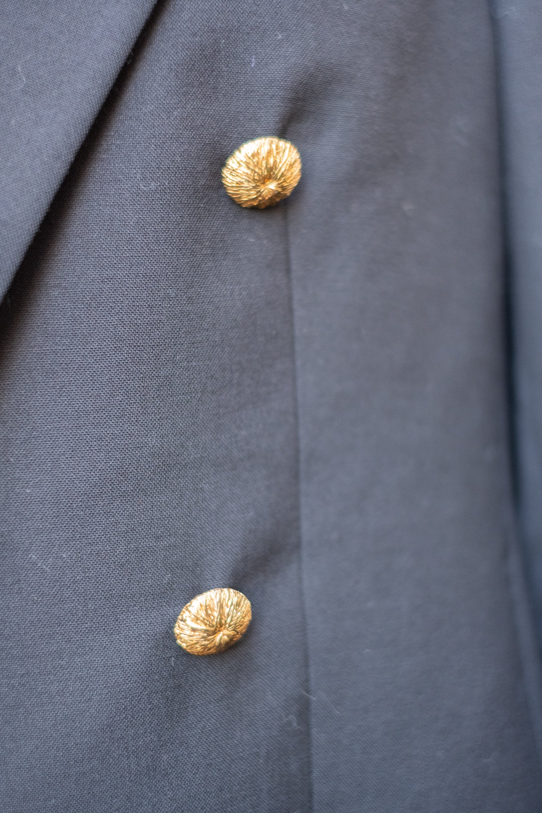 Burberry navy blazer gold buttons sale