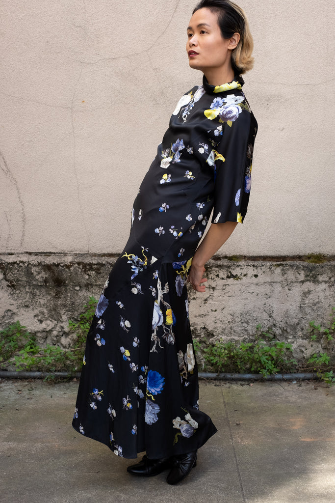 Acne Studios Dilona Floral Dress