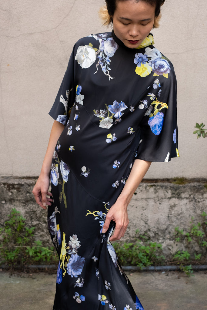 Acne Studios Dilona Floral Dress
