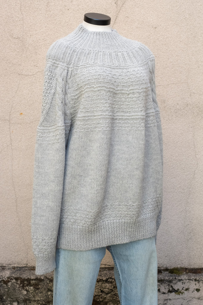 Micaela Greg Alpaca Mockneck Knit Pullover